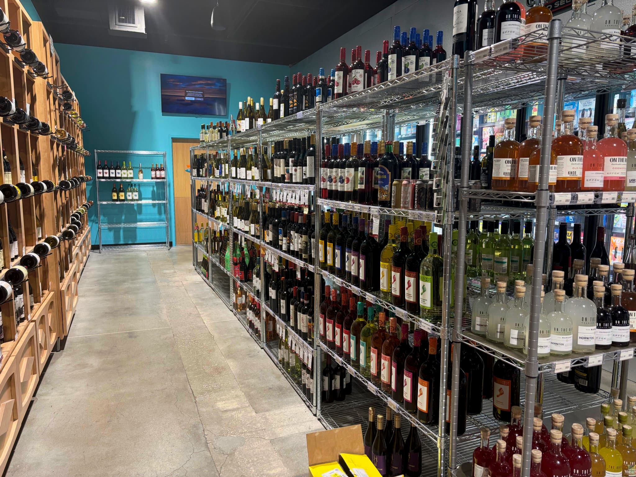 Wine aisle